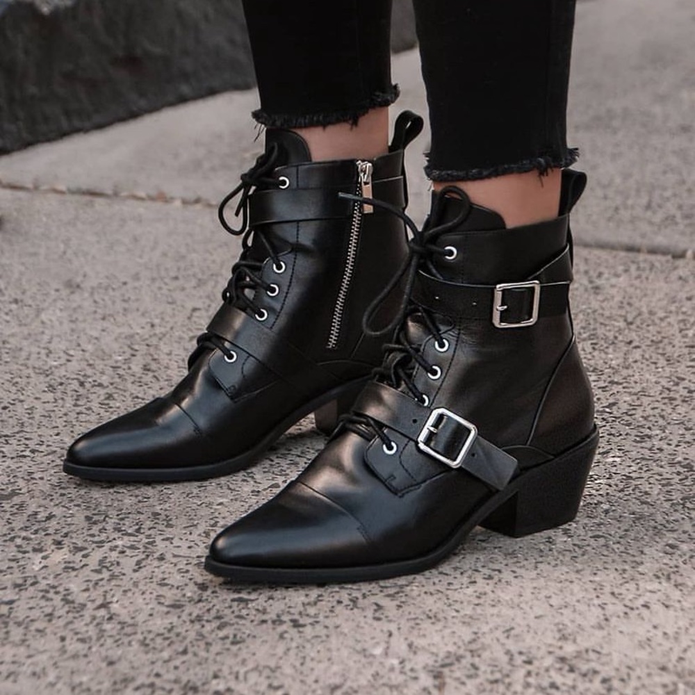 Leather Ankle Boot